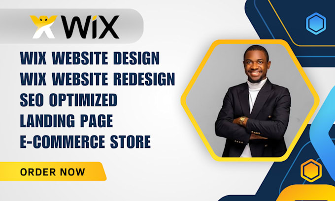 Gig Preview - Revamp rebuild build design redesign clone fix wix website wix studio wix seo