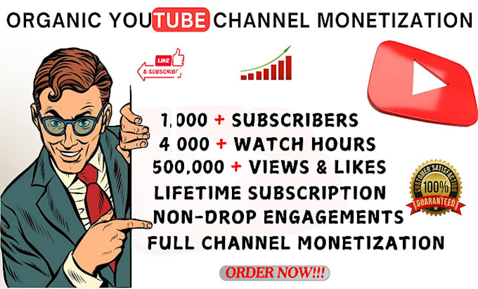 Gig Preview - Youtube channel promotion USA subscription video playlist channel monetization