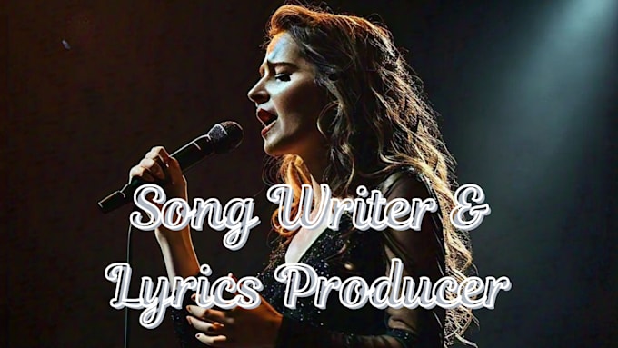 Gig Preview - Be your songwriter, topline vocal melody and write your songs lyrics