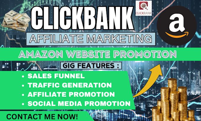 Gig Preview - Create autopilot amazon affiliate marketing website clickbank affiliate