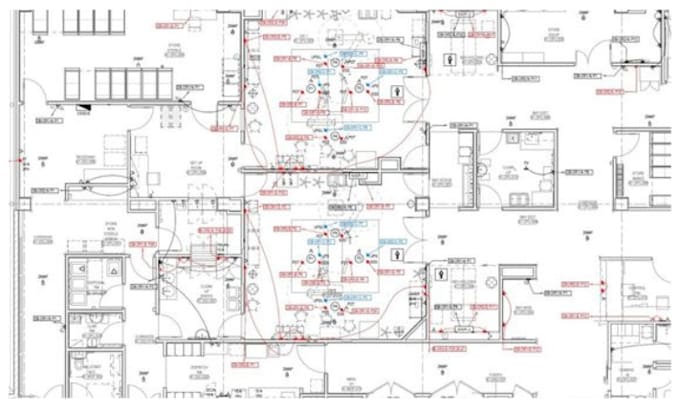 Gig Preview - Design electrical plan and mep drawings in autocad