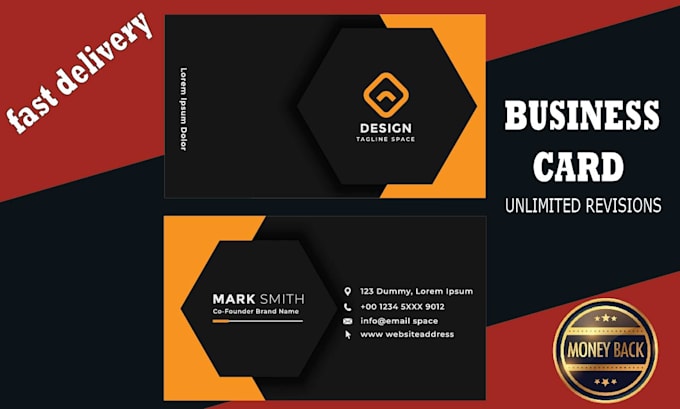 Gig Preview - Design professional, luxury business card design