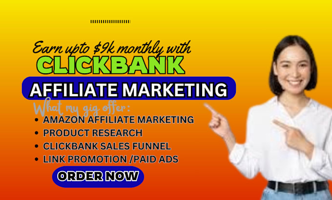 Bestseller - clickbank affiliate link promotion, affiliate marketing clickbank, link signup