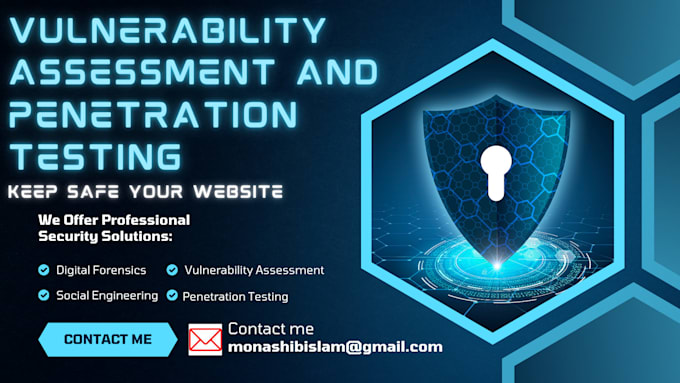 Gig Preview - Do proficient vulnerability assessment and pen testing for your web security