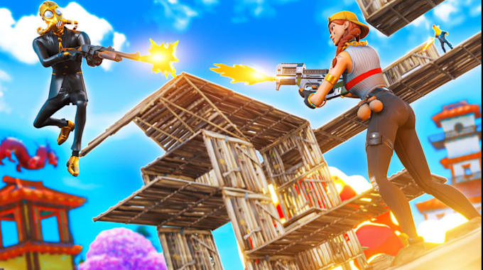 Gig Preview - Build fortnite creative map tycoon fortnite game zone war 1v1 box fight