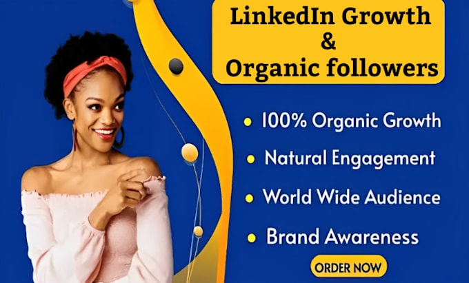 Gig Preview - Do superfast organic linkedin followers and engagement growth