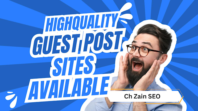 Gig Preview - Publish your article on high authority backlinks