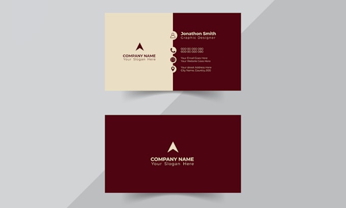 Bestseller - design modern, minimalist professional business card