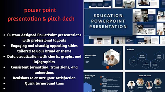 Gig Preview - Be your virtual assistant for power point slides