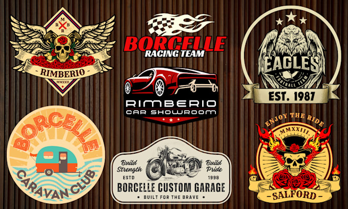 Gig Preview - Do vintage, retro, classic, hipster badge, outdoor, or business logo design