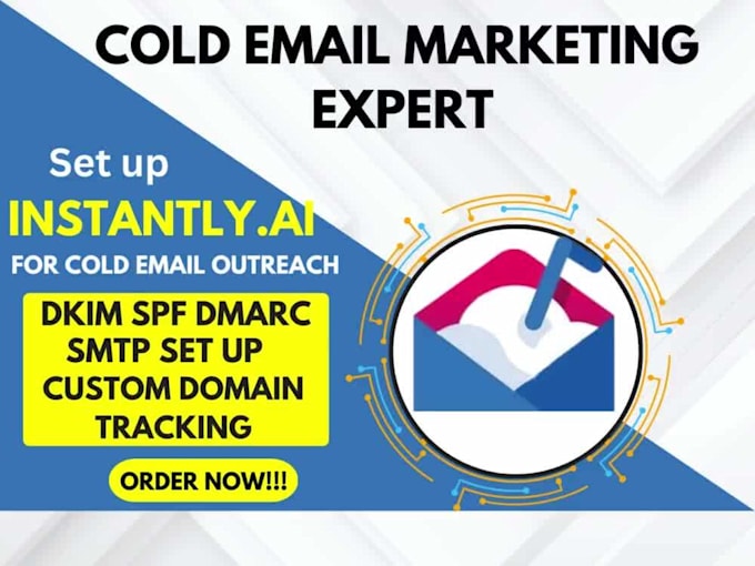 Gig Preview - Setup instantly ai apollo ai for cold email campaigns  warmup domain dns g suite