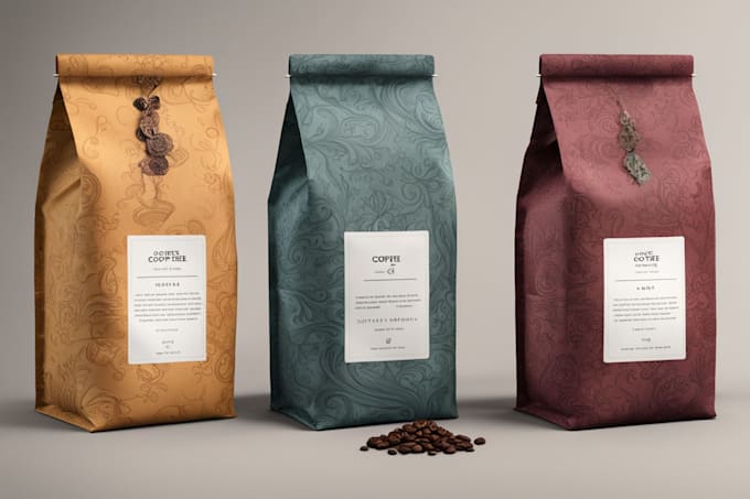 Gig Preview - Design your coffee bag, packaging or tea labels