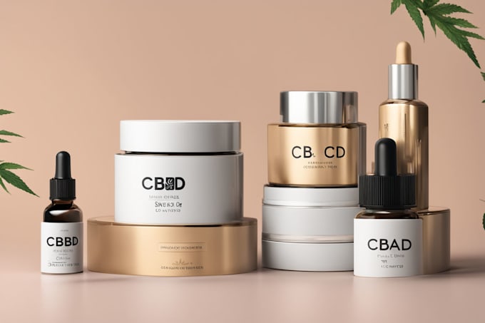 Gig Preview - Design cosmetic labels, product packaging box and cbd label