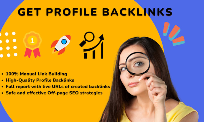 Bestseller - do 200 high quality profile backlinks with white hat link building