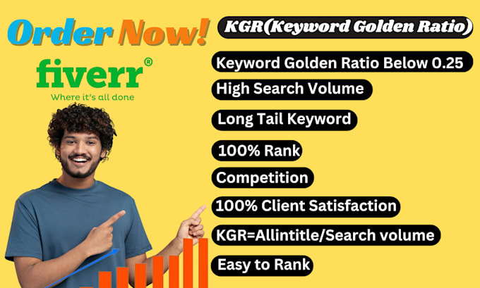 Gig Preview - Mastering the keyword golden ratio for effective SEO