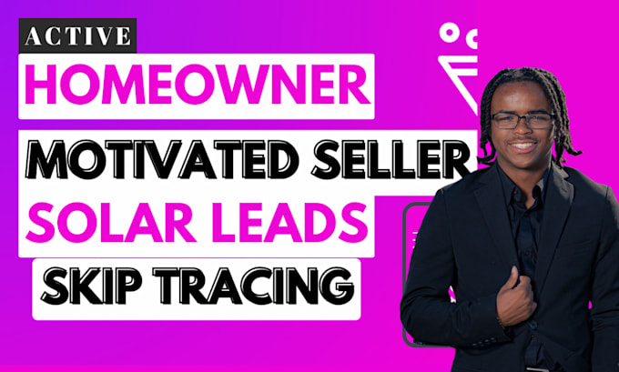 Bestseller - generate verified new homeowner leads, UK solar leads skip trace list