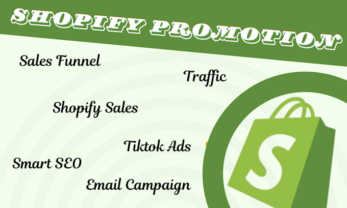 Gig Preview - Do effective shopify ecommerce marketing promotion to boost shopify sales