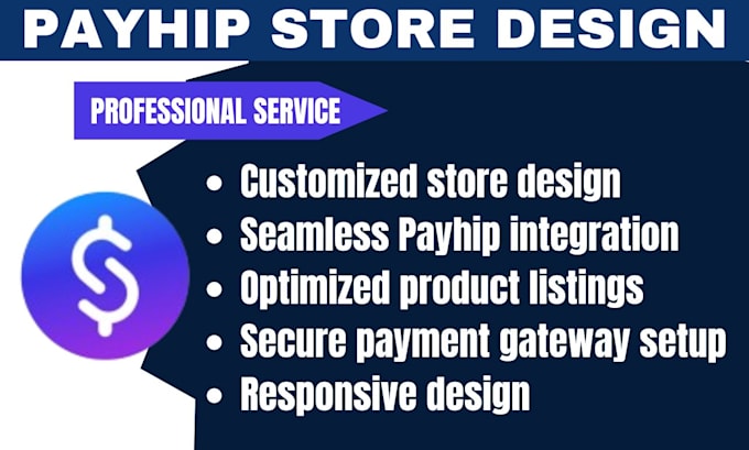 Gig Preview - Create an ecommerce store and utilize payhip for selling digital products