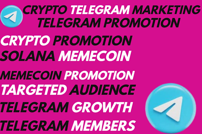 Bestseller - grow crypto telegram promotion organically to telegram subscribers and nft gleam