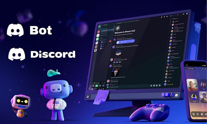 Gig Preview - Setup a custom discord server with a custom bot, with a whop store