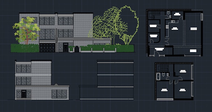 Gig Preview - Convert pdf, jpg, image, hand drawing to autocad 2d dwg file