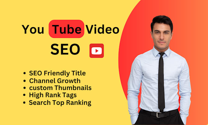 Bestseller - do optimize youtube video seo organic growth your channel