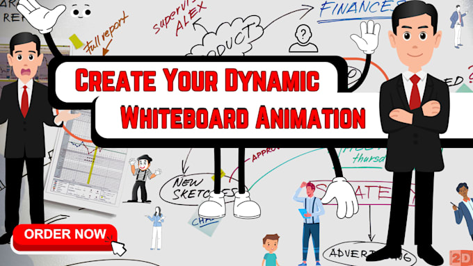 Gig Preview - Do well detailed explainer whiteboard animation video