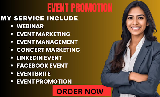 Gig Preview - Do event promotion, resident advisor, event ticket sales, eventbrite, webinar