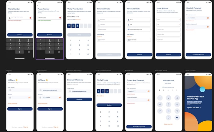 Gig Preview - Design ui ux for fintech, dashbaord, payment, crm, banking