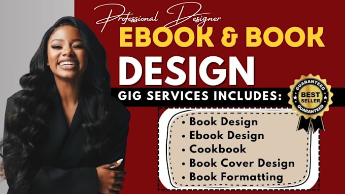 Gig Preview - Do book design, ebook design, cookbook, book cover design, book formatting