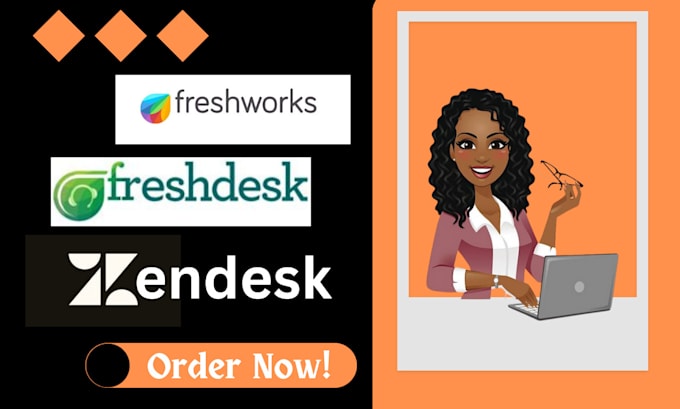 Gig Preview - Set management on zendesk, freshdesk, zoho, freshwork