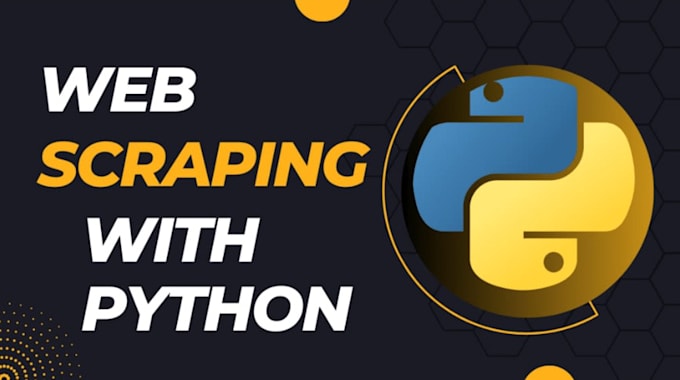 Gig Preview - Web scraping with python,selenium,puppeteer,data mining,data extraction,node js