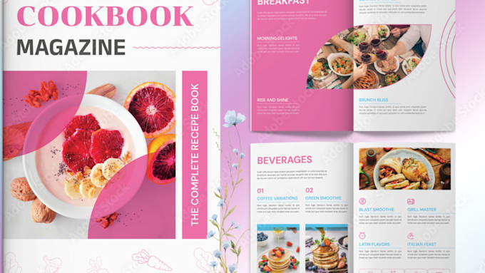 Gig Preview - Write quality cookbook recipe, cookbook design cookbook formatting recipe ebook