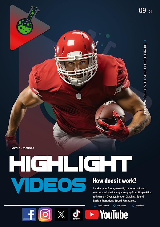 Gig Preview - Create recruiting videos, highlight videos, personal or team