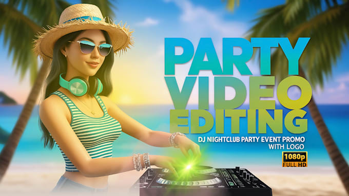 Bestseller - do dj, night club, party, music event promo video editing