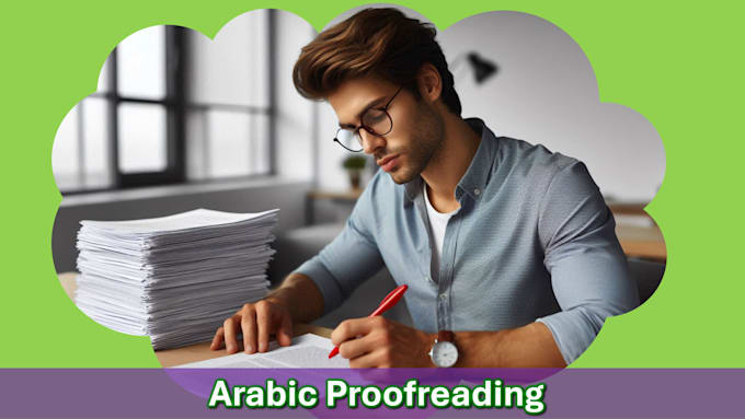 Bestseller - proofread arabic words, sentences and grammar proofreading arabic content