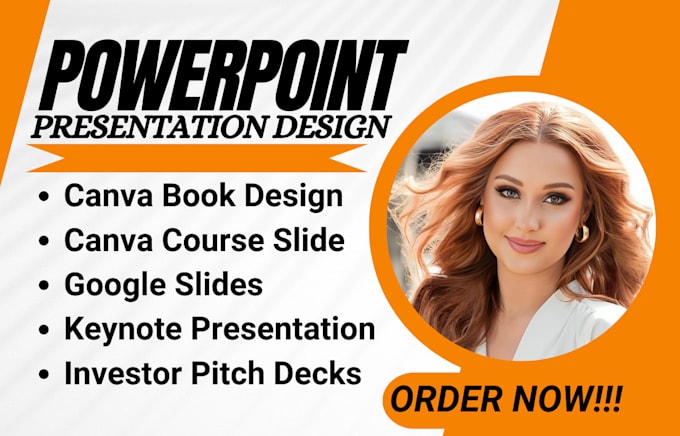 Gig Preview - Design canva book, canva slides course, powerpoint presentation, google slides