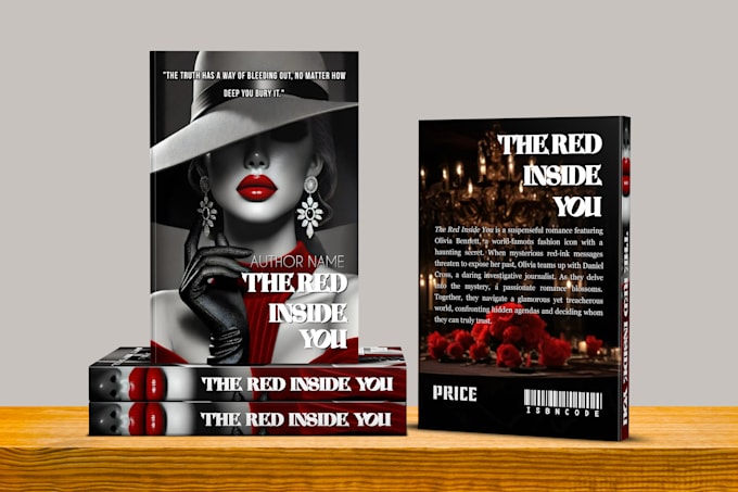 Gig Preview - Design a breathtaking romantic suspense book cover for you