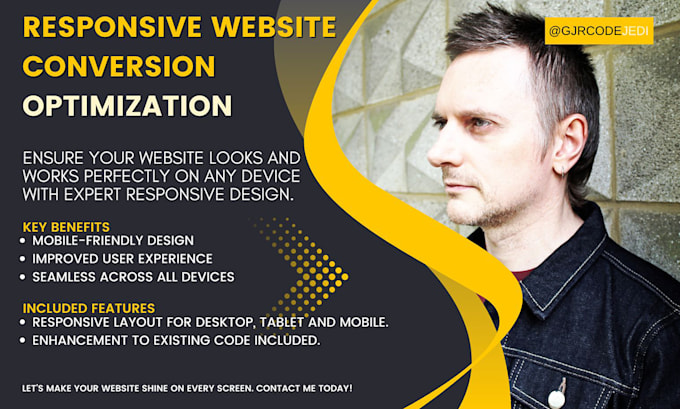 Bestseller - convert your website to be fully responsive across all devices