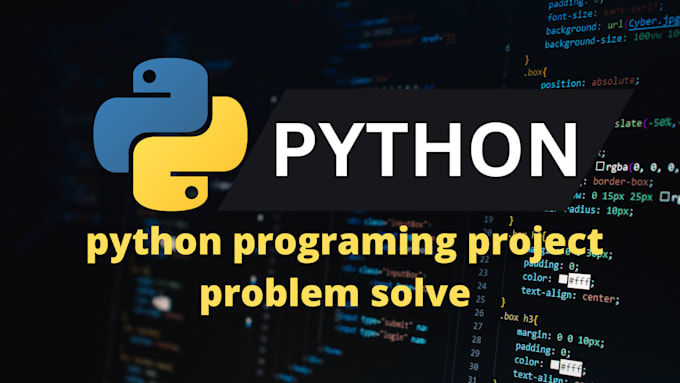 Gig Preview - Develop python programming projects