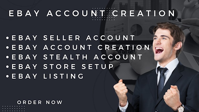 Gig Preview - Create ebay business account ebay seller account ebay stealth account ebay setup