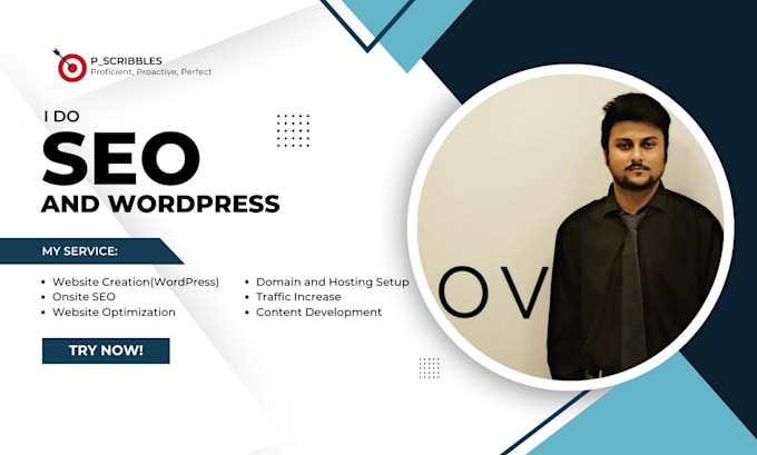 Gig Preview - Create a wordpress website with complete onsite SEO and social media creation