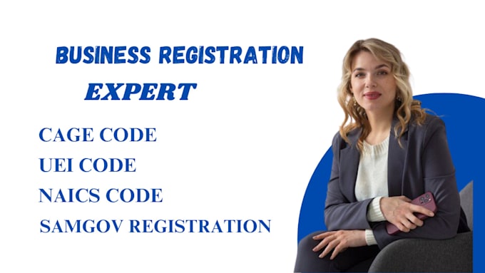 Gig Preview - Sam gov uei mbe cage code ein 8a 5013c non profit business reg, gov contract