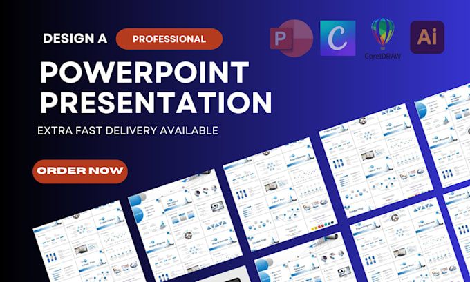 Gig Preview - Design redesign a professional powerpoint presentation