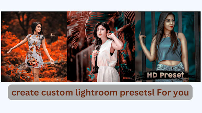 Gig Preview - Create a lightroom preset for your photos