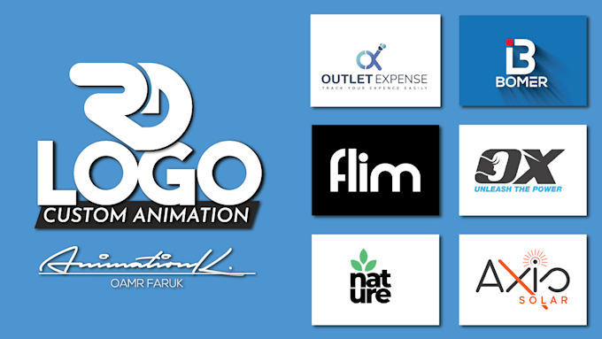 Gig Preview - Custom 2d animated logo service