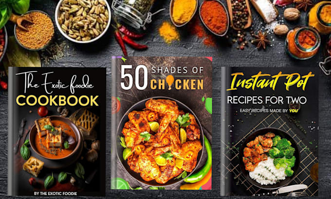 Gig Preview - Write 150 recipes with any ingredients at home cookbook recipe book food blog