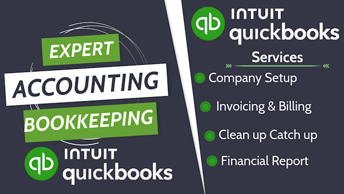 Gig Preview - Do accounting and  bookkeeping using quickbook online