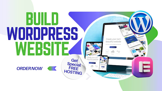 Gig Preview - Build, design, redesign, develop, update, clone, or customize wordpress website