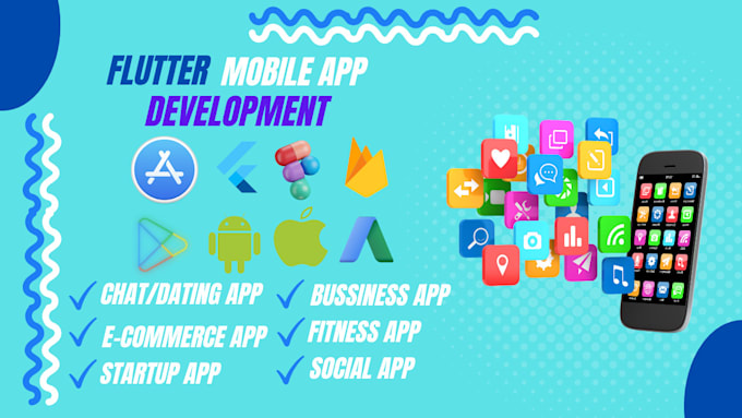 Bestseller - do mobile app development as android, and ios mobile app developer using flutter